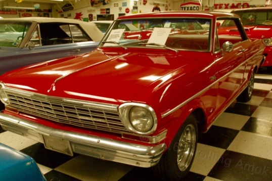 A 1963 Chevy Nova for $18,500, and an arm.